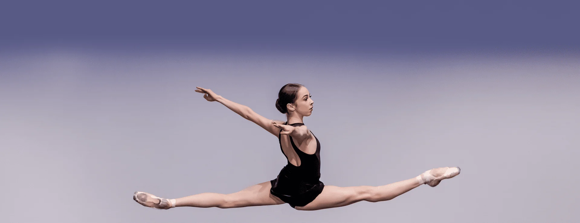 Ballet dancer on stage